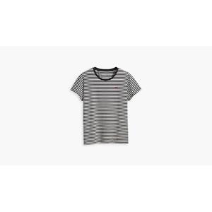 Levi's Plus T-shirt Perfect Crew in streepdesign