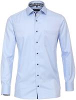 Casa Moda Herren Businesshemden uni Modern Fit, Hellblau