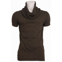 ZUMO 6008 Entreat - t-shirt knitted cotton sca -  - T-shirts - Groen