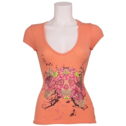 metjeans Tavy J284C S323 080 - Met Jeans - T-shirts - Oranje