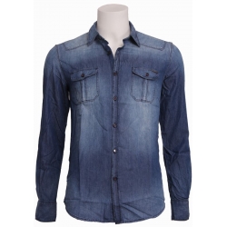 antonymorato 7010 DENIM - Antony Morato - Overhemden - Blauw