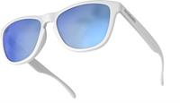 Mariener Sunglasses Melange Wit Mat Reflecterend Sky Zonnebril