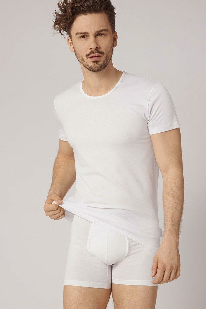 Sloggi Men 24/7 t-shirt ronde hals 2 pack wit 4 1 stuk