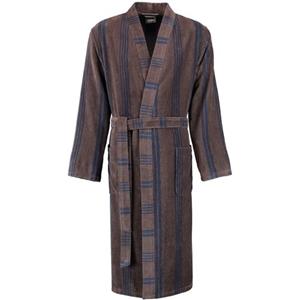 bycawöhome Cawö Herren Bademantel Kimono 2508 - Farbe: tabak - 31 