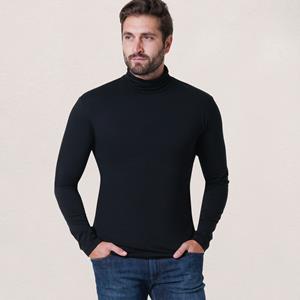 Alan Red Master Col Longsleeve Shirt Zwart