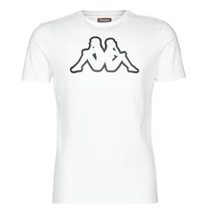kappa Cromen - T-shirt met logo in wit