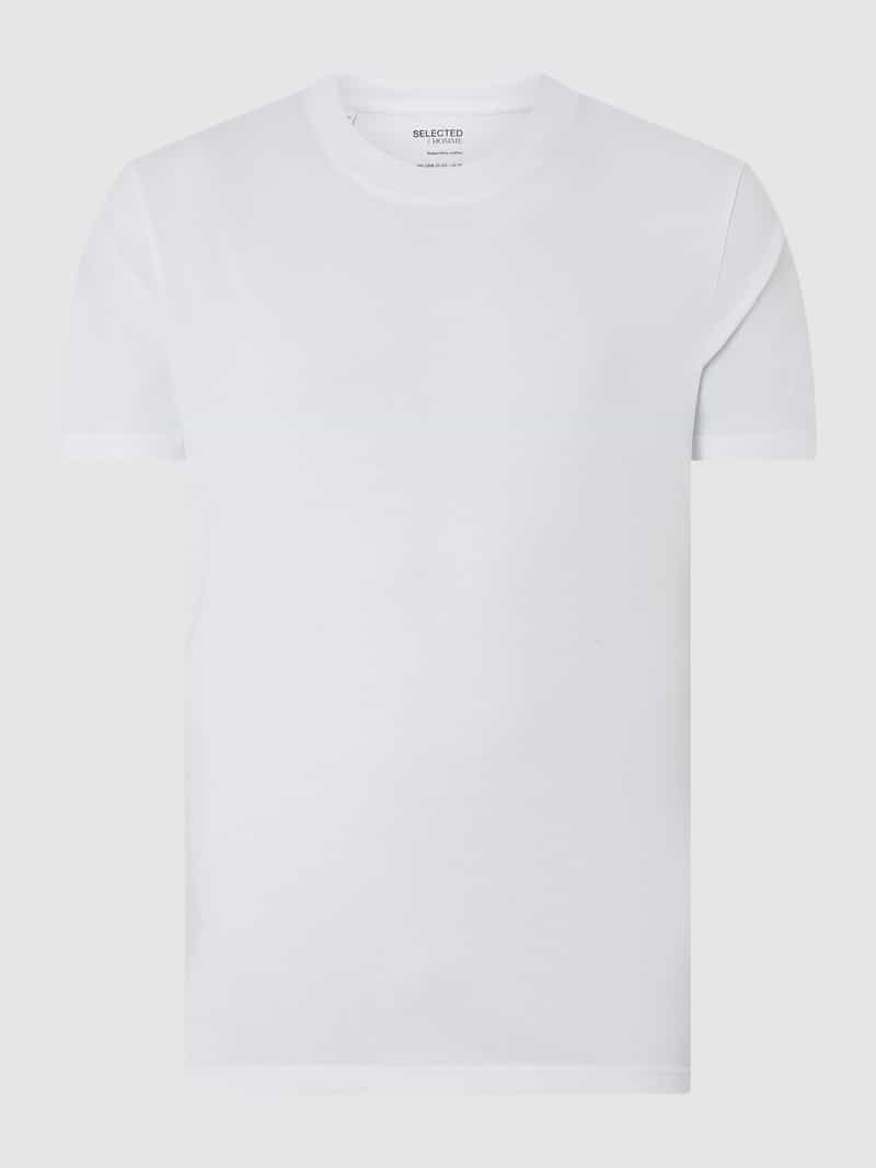 SELECTED HOMME shirt gilman T-Shirts weiß Herren 