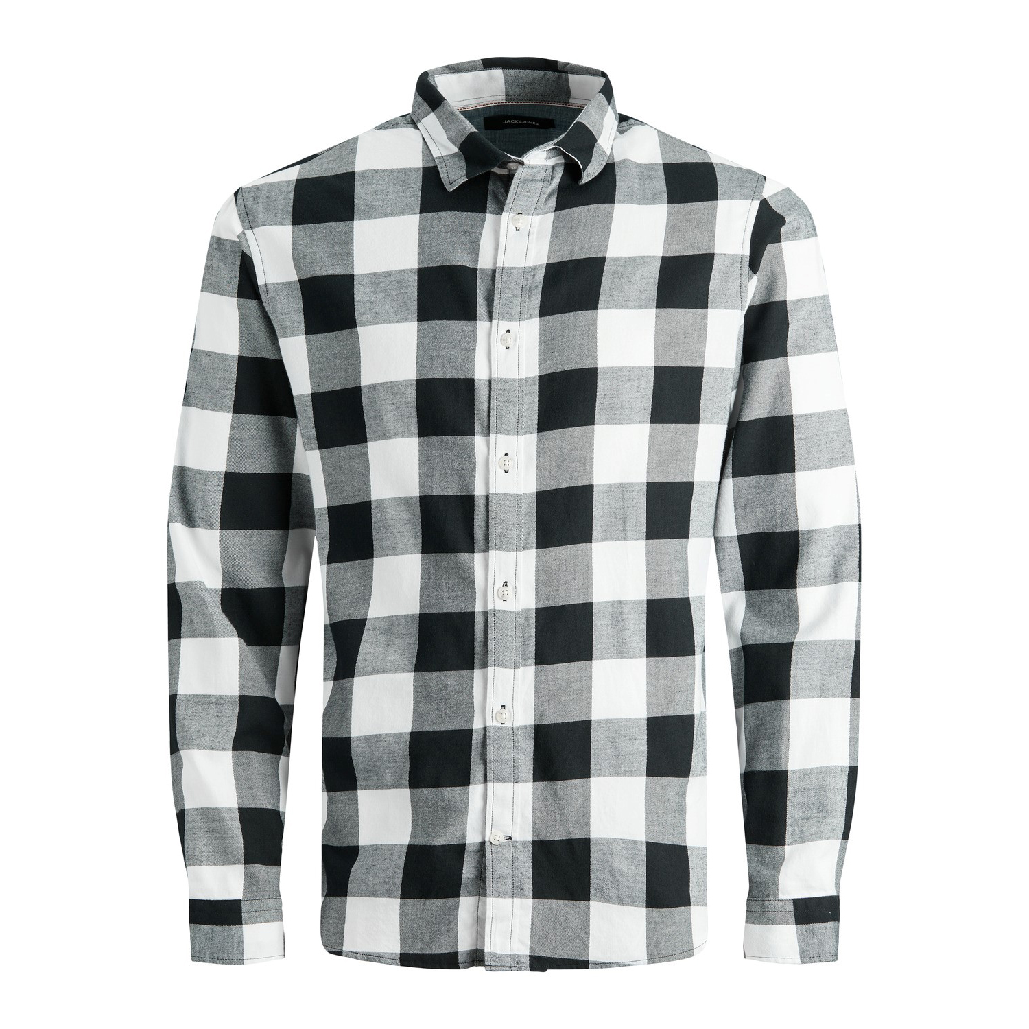 jack&jones Jack & Jones - Essentials - Overhemd met buffalo-ruit in wit