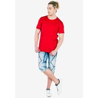 CIPO & BAXX T-Shirt T-Shirts rot Herren 