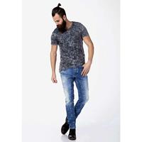 CIPO & BAXX T-Shirt T-Shirts anthrazit Herren 