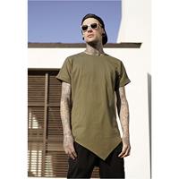 Urban Classics Asymetric Long Tee T-Shirts weiß Herren 