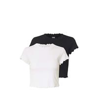 Urban Classics shirt T-Shirts schwarz Damen 