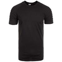 Urban Classics Pleat Raglan T-Shirt Herren T-Shirts schwarz Herren 