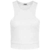 Urban Classics Squared Short Top Damen Tops weiß Damen 