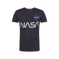 Alpha industries shirt nasa reflective T-Shirts grau Herren 
