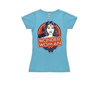 Logoshirt T-Shirt T-Shirts blau Damen 