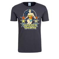 Logoshirt T-Shirt T-Shirts blau/grau Damen 