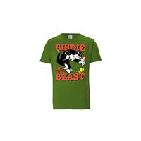Logoshirt T-Shirt T-Shirts oliv Herren 