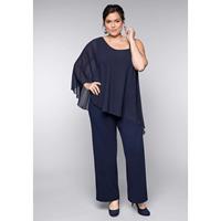 Overall Jumpsuits dunkelblau Damen 