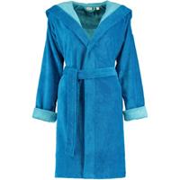 Esprit Bademantel Damen Kapuze Cosy turquoise - 002