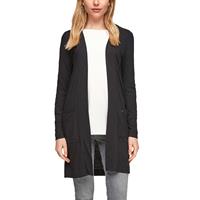 S.Oliver Weicher Cardigan aus Jersey T-Shirts schwarz Damen 