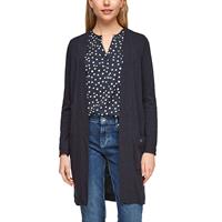 S.Oliver Weicher Cardigan aus Jersey T-Shirts blau Damen 