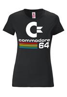 Logoshirt T-Shirt mit Commodore 64-Logo