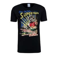 Logoshirt T-Shirt T-Shirts schwarz Damen 