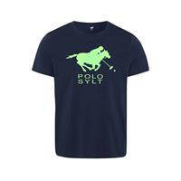 POLO SYLT Men, T-Shirt, Regular Fit T-Shirts dunkelblau Herren 