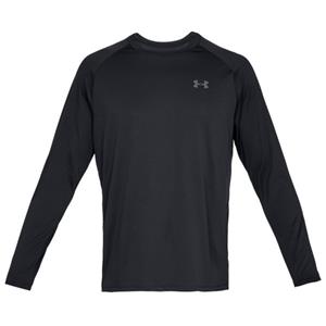 Under Armour - Tech 2.0 L/S - Sportshirt, zwart