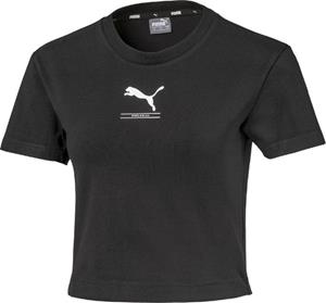 Puma Nu Tility Fitted Tee Dames Sportshirt - Puma Black