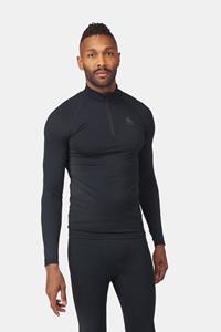 Odlo - Base Layer Top Turtle Neck L/S Half Zip Performa - Synthetisch ondergoed, zwart