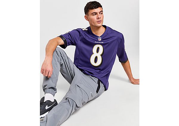 Nike NFL Baltimore Ravens Jackson #8 Jersey - Purple- Heren, Purple