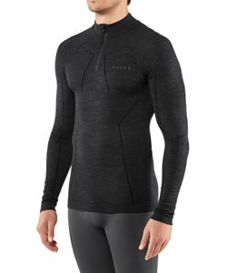 Falke Heren Wool Tech Rits Shirt