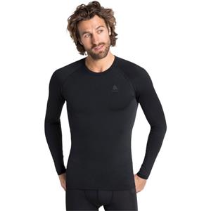 Odlo - Base Layer Top Crew Neck L/S Performance Warm Eco - Synthetisch ondergoed, zwart