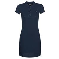 TOMMY HILFIGER Jerseykleid »HERITAGE SLIM POLO DRESS« mit Branding Knöpfen & Tommy Hilfiger Logo-Flag