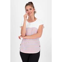 ALIFE AND KICKIN ClaireAK T-Shirt T-Shirts white denim Damen 