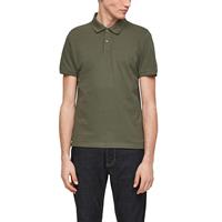 S.Oliver Poloshirt aus Baumwollpiqué T-Shirts olive Herren 