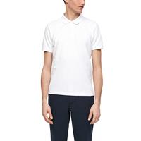 S.Oliver Poloshirt aus Baumwollpiqué T-Shirts weiß Herren 