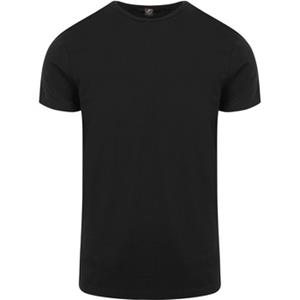 Suitable Ota T-shirt O-hals Zwart 2-Pack