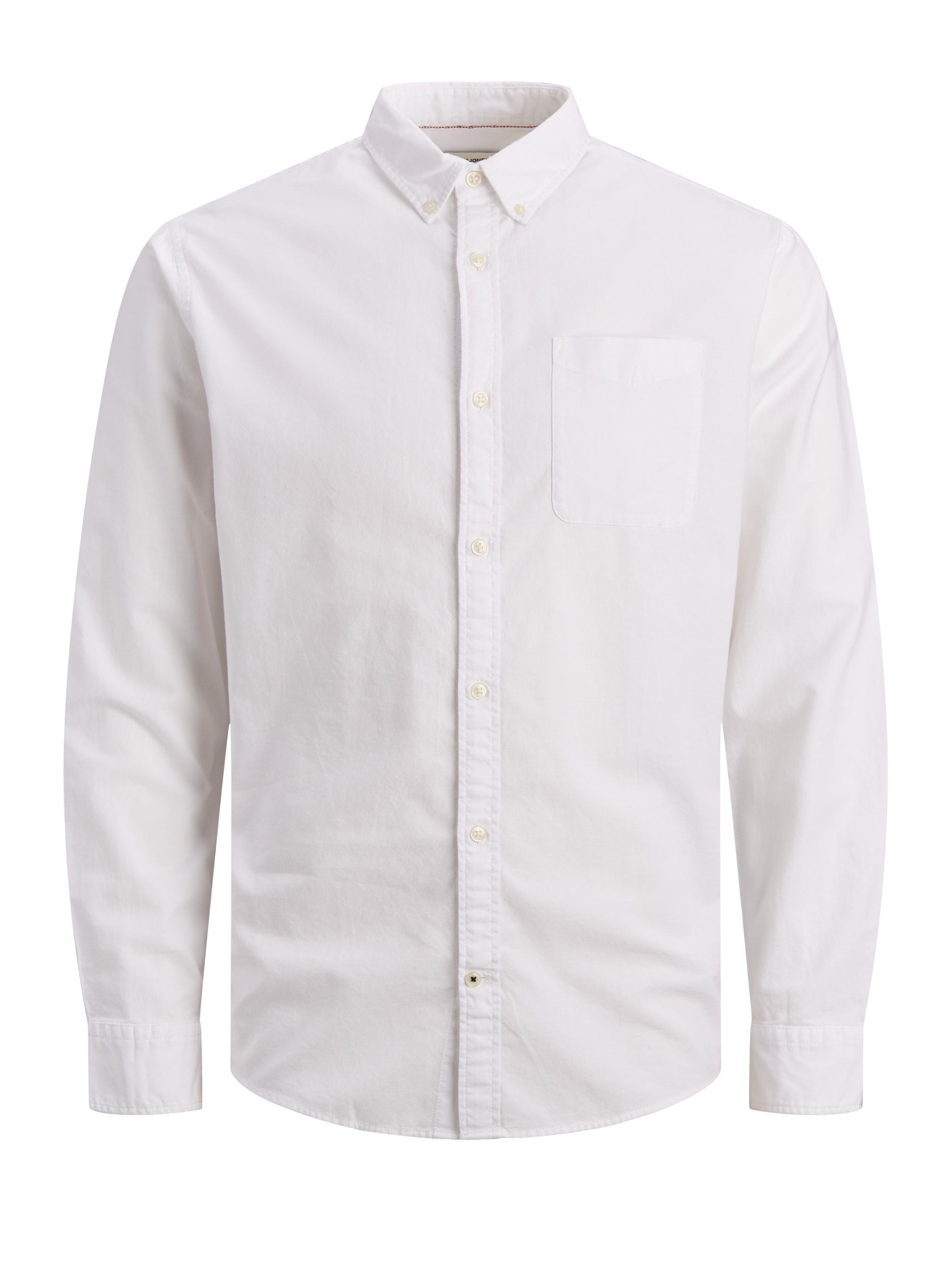 Jack & jones Essentials - Oxford overhemd in wit