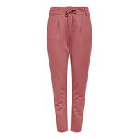 Only Stoffhose, elastischer Bund, Gürtelschlaufen, Bindeband, für Damen, rosa