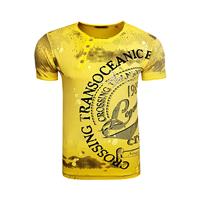 RUSTY NEAL T-Shirt T-Shirts gelb Herren 