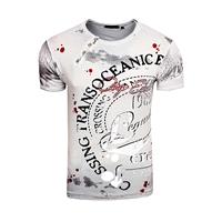 RUSTY NEAL T-Shirt T-Shirts grau Herren 