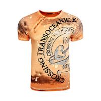RUSTY NEAL T-Shirt T-Shirts orange Herren 
