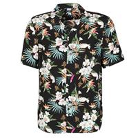 Urban Classics Kurzarmhemd Viscose AOP Resort, blacktropical