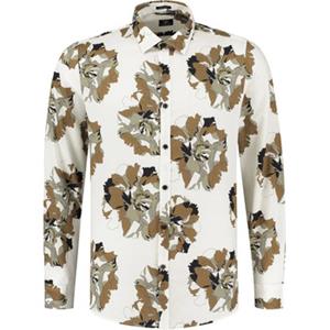 Overhemd Lange Mouw Dstrezzed Overhemd Camo Flower Off-White
