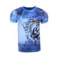 RUSTY NEAL T-Shirt T-Shirts hellblau Herren 