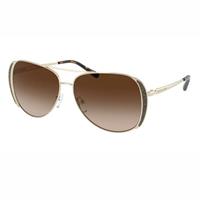 Michael Kors zonnebril Chelsea Glam 0MK1082 goudkleurig