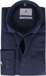 Suitable Prestige Overhemd Funi Donkerblauw